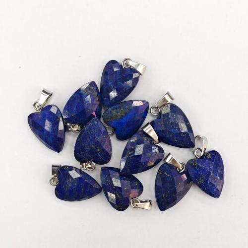 Gemstone ювелирные изделия Кулон, Полудрагоценный камень, Сердце, DIY & различные материалы для выбора продается PC