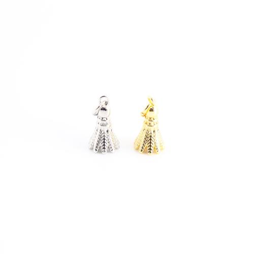 Brass Jewelry Pendants, Badminton, plated, DIY 