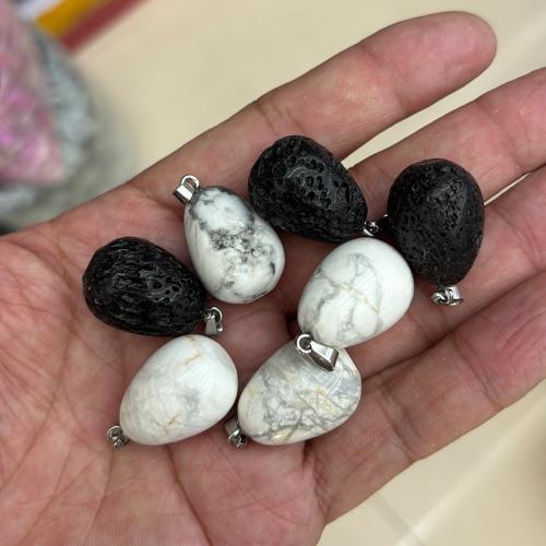 Gemstone ювелирные изделия Кулон, Полудрагоценный камень, Каплевидная форма, DIY & различные материалы для выбора продается PC