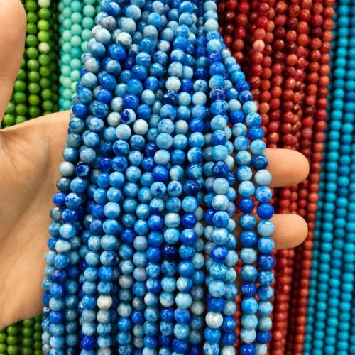 印象ジャスパー・ビーズ, インプレッションジャスパー, DIY & 切り面, 無色, 6mm, 長さ:約 38 センチ, 売り手 ストランド