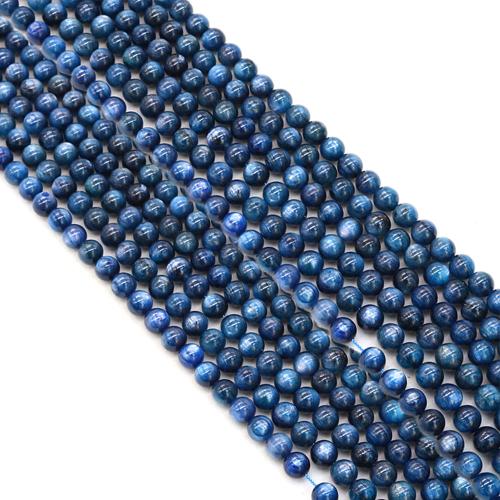 Perles d'Oeil de tigre, Rond, DIY & normes différentes pour le choix, bleu Environ 38 cm, Vendu par brin