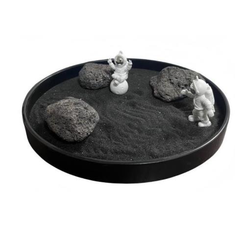 Resin Zen Sandbox Ornament, Astronaut, DIY 