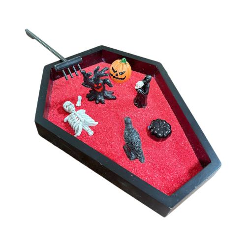 Resin Zen Sandbox Ornament, Halloween Design & DIY 