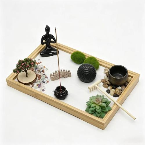 Resin Zen Sandbox Ornament, DIY 