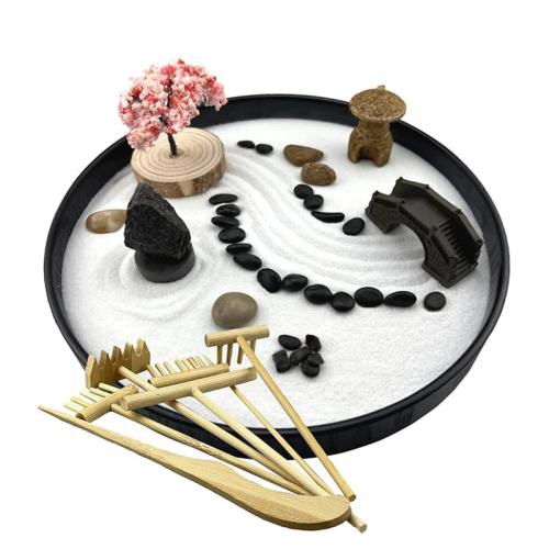 Wood Zen Sandbox Ornament, DIY 