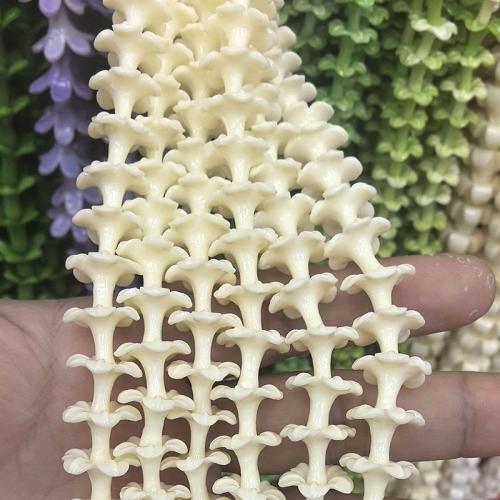 Meer Bambus Koralle Perlen, Blume, DIY, keine, 14x13mm, Länge:ca. 38 cm, ca. 40PCs/Strang, verkauft von Strang