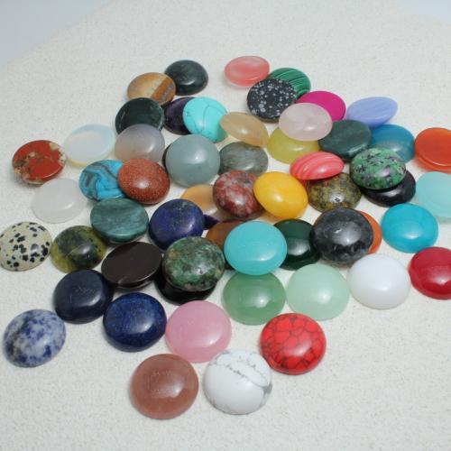Cabujones de Gema, Piedras preciosas, Cúpula, Bricolaje, más colores para la opción, 10mm, Vendido por UD