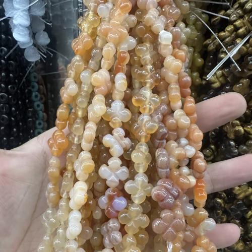 Single Gemstone Beads, Flower, DIY Approx 20 cm [