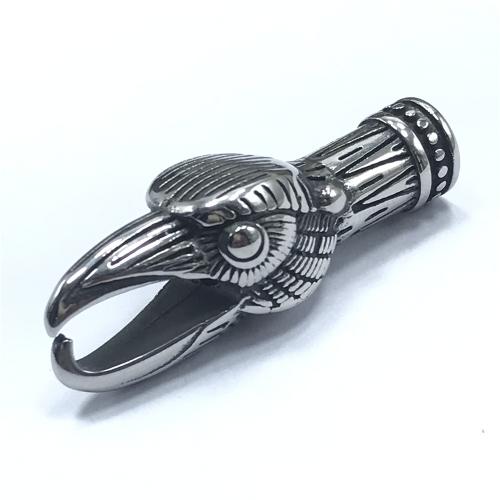 Stainless Steel Bracelet & Bangle Finding, 316 Stainless Steel, Animal, vintage & DIY, 14mm [