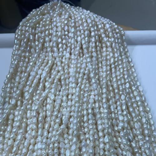 Tail bead, Freshwater Pearl, DIY, beads size 4-5mm 
