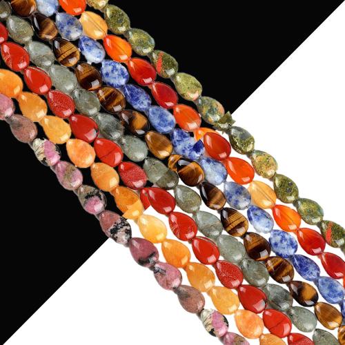 Single Gemstone Beads, Teardrop, DIY Approx 38 cm, Approx 