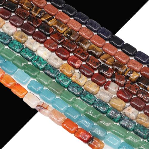 Single Gemstone Beads, Rectangle, DIY Approx 38 cm, Approx 
