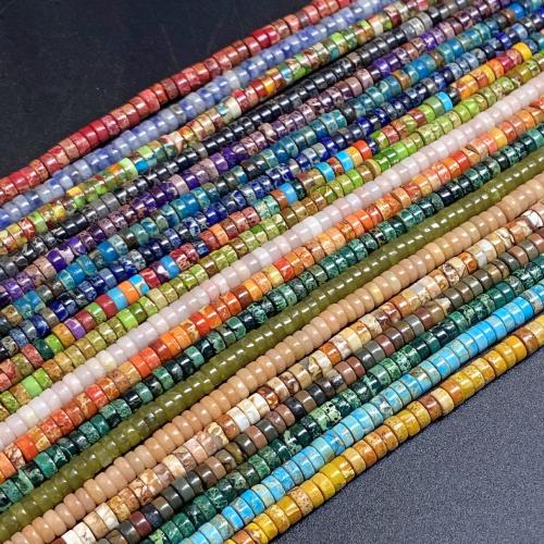 Single Gemstone Beads, polished, DIY Approx 38 cm 