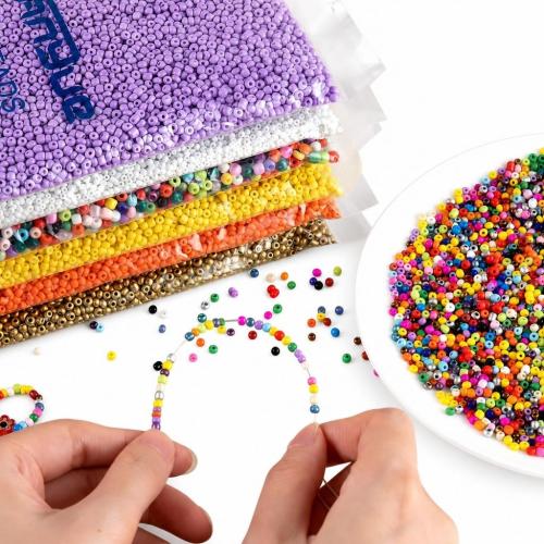 Opaque Glass Seed Beads, DIY [