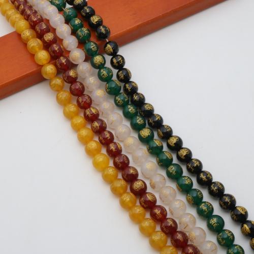 Single Gemstone Beads, Round, polished, DIY 