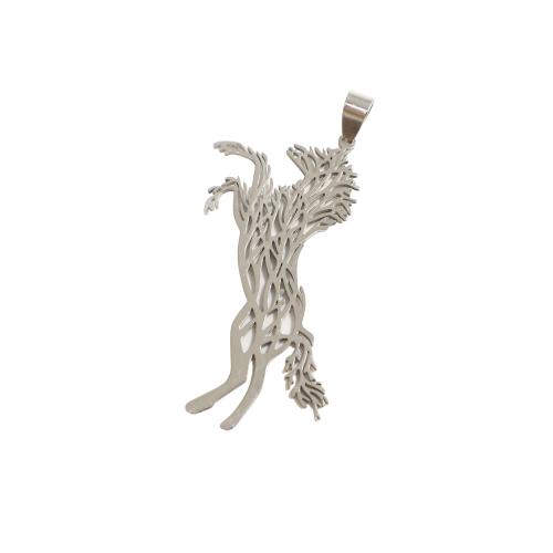 Stainless Steel Openwork Pendants, 304 Stainless Steel, DIY, original color 