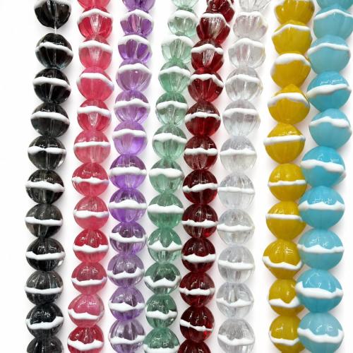 Perles murano faites à la main , chalumeau, Jupe, DIY, plus de couleurs à choisir, 10mm, Environ Vendu par brin