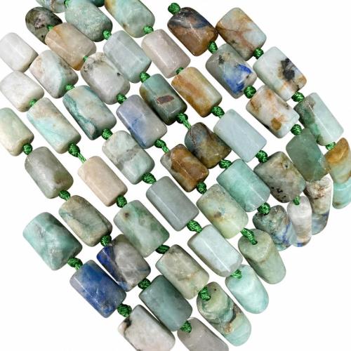 Perles de pierre gemme unique, pilier, poli, DIY & différents matériaux pour le choix & facettes, 8mm Environ 38 cm, Vendu par brin