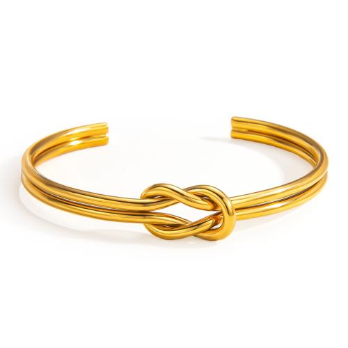 Stainless Steel Cuff Bangles, 304 Stainless Steel, plated, fashion jewelry & for woman Inner Approx 58mm 