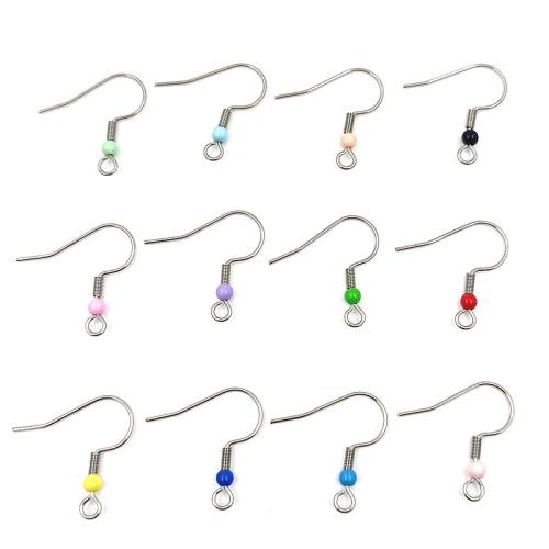 ステンレス鋼フック耳ワイヤー, 316ステンレススチール, DIY, ミックスカラー, 19mm, 50パソコン/バッグ, 売り手 バッグ