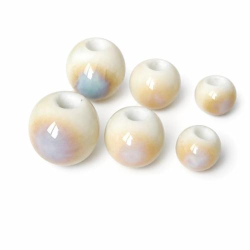 Porcelain Bead, Round, DIY [