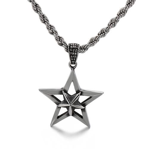 Titanium Steel Pendants, vintage & DIY original color, 40mm 