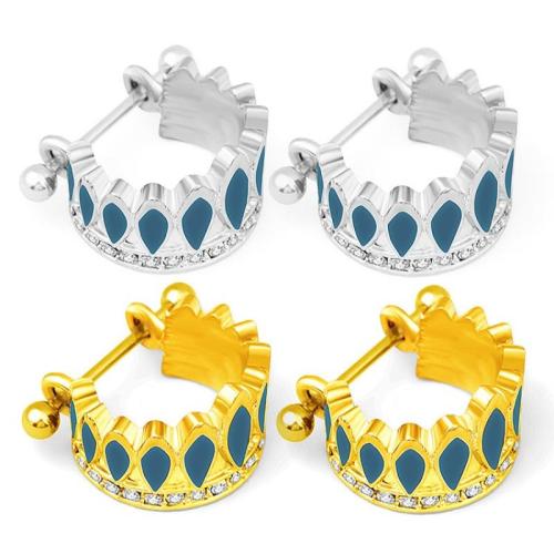 Stainless Steel Nipple Piercing Jewelry, 304 Stainless Steel, plated, fashion jewelry & with rhinestone 