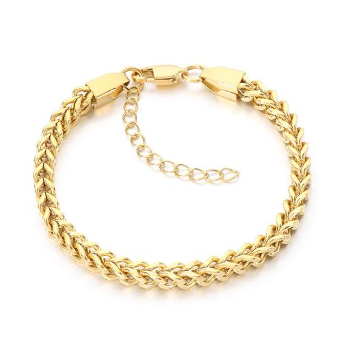 Titanium Steel Bracelet, plated, fashion jewelry & Unisex Approx 20 cm 