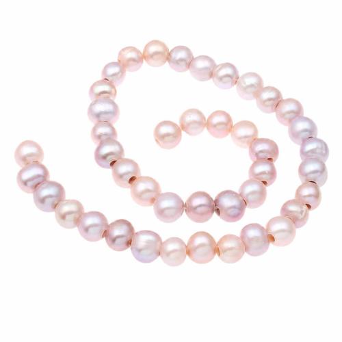 Perles de nacre rondes de culture d'eau douce, perle d'eau douce cultivée, naturel, multiple tailles pour le choix, plus de couleurs à choisir, grade A, 10-11mm Vendu par brin