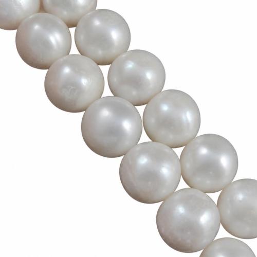 Perles de nacre rondes de culture d'eau douce, perle d'eau douce cultivée, naturel, multiple tailles pour le choix, plus de couleurs à choisir, Niveau AA, 11-12mm Vendu par brin