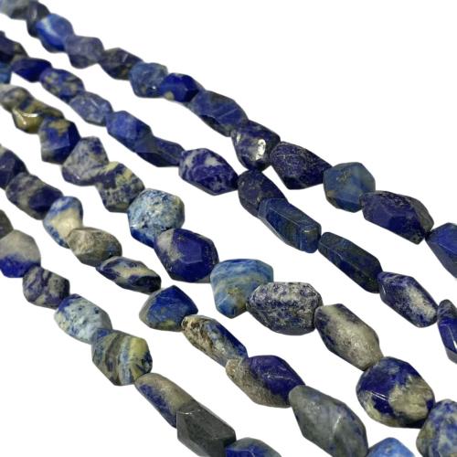 Natural Lapis Lazuli Beads, irregular, polished, DIY & faceted, beads size 10- Approx 35-38 cm 