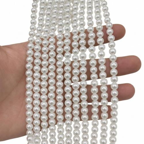 South Sea Shell Beads, Shell Pearl, Round, DIY Approx 38 cm 