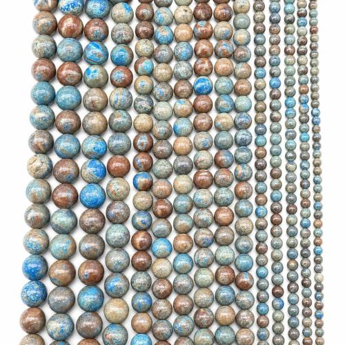 Perles de pierre gemme unique, Pierre naturelle, Rond, DIY & normes différentes pour le choix Environ 38 cm, Vendu par brin