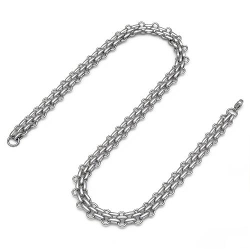 Acier inoxydable 304 collier, normes différentes pour le choix & pour homme, couleur originale, Vendu par PC