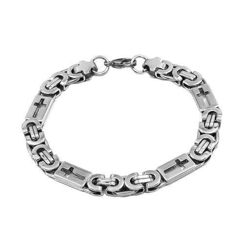 304 Stainless Steel Bracelet and Necklace, plated, 2 pieces & fashion jewelry & Unisex Approx 55 cm, Approx 23 cm 