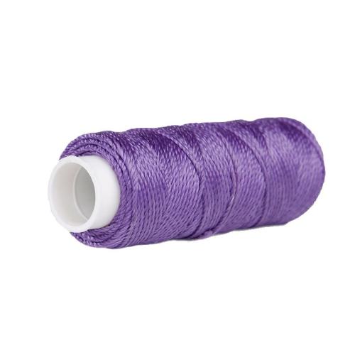 Waxed Cotton Cord, Wax Cord, Round, DIY 0.45mm, Approx 