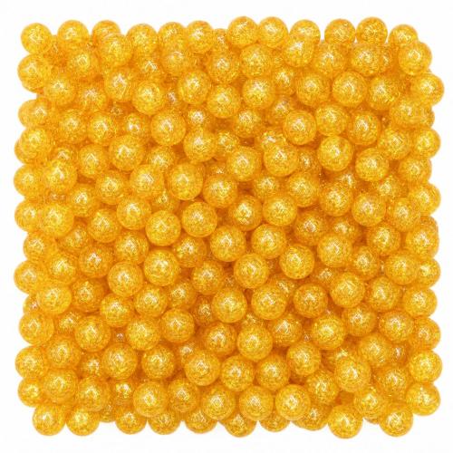 Crackle Acrylic Beads, Round, DIY 