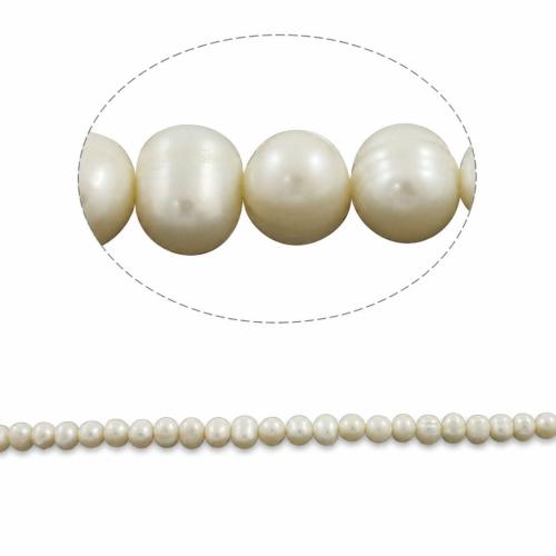 Perles de nacre rondes de culture d'eau douce, perle d'eau douce cultivée, naturel, plus de couleurs à choisir, grade A, 8-9mm Environ 0.8mm .5 pouce, Vendu par brin