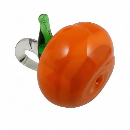 植物ランプワークペンダント, ランプワーク, 野菜, オレンジ 穴:約 4mm, 売り手 パソコン