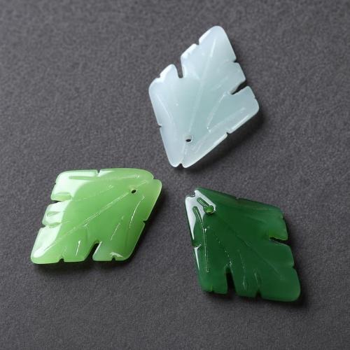 植物ランプワークペンダント, ランプワーク, カエデの葉, ハンドメイド, 無色 穴:約 1.5mm, 100パソコン/ロト, 売り手 ロト