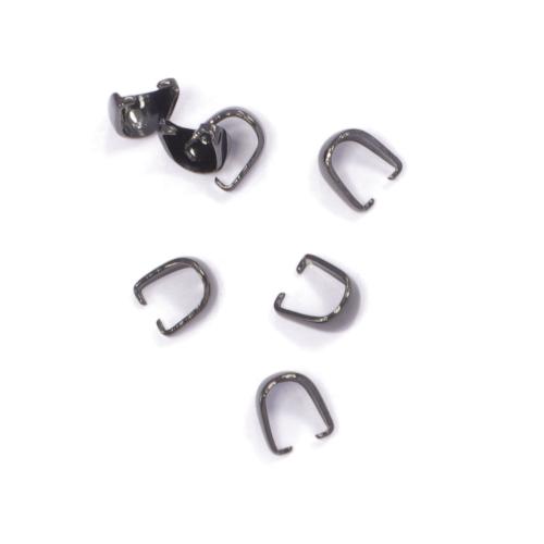 Stainless Steel Pinch Bails, 304 Stainless Steel, Vacuum Ion Plating, polished & DIY 