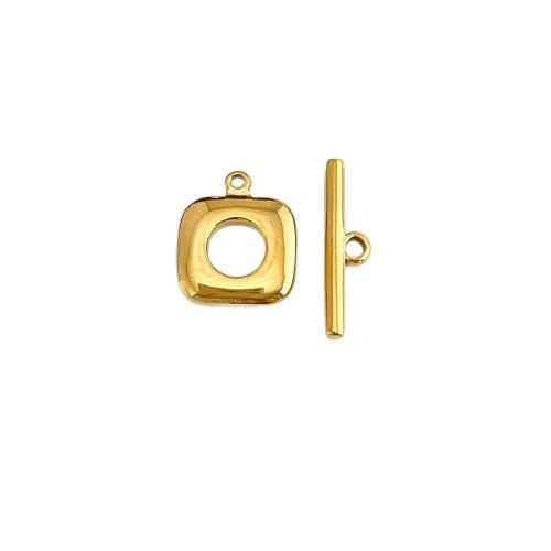 Stainless Steel Toggle Clasps, 304 Stainless Steel, plated, DIY [