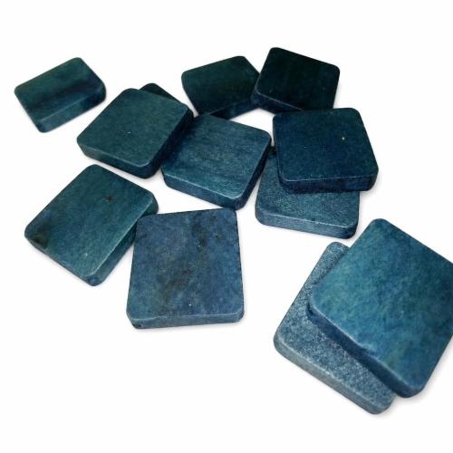 Druck Holz Cabochon, Quadrat, DIY, keine, 27x27x6mm, Bohrung:ca. 3mm, verkauft von PC[