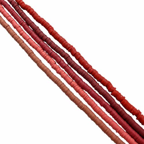 Rondelle Polymer Clay Beads, DIY 