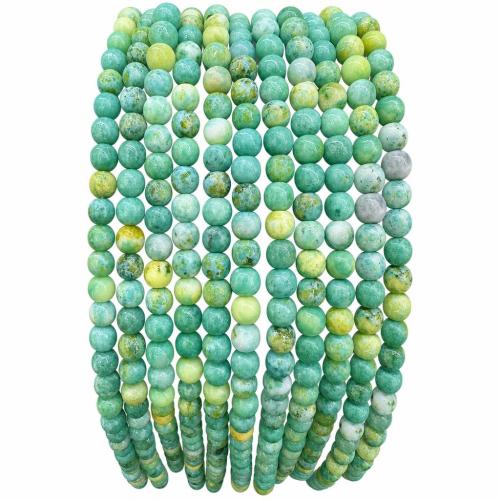 Rain Flower Stone Beads, Round, DIY Approx 38 cm 