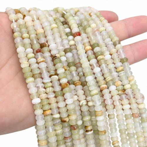 Perles de pierre gemme unique, Jade afghan, DIY & normes différentes pour le choix Environ 38 cm, Vendu par brin