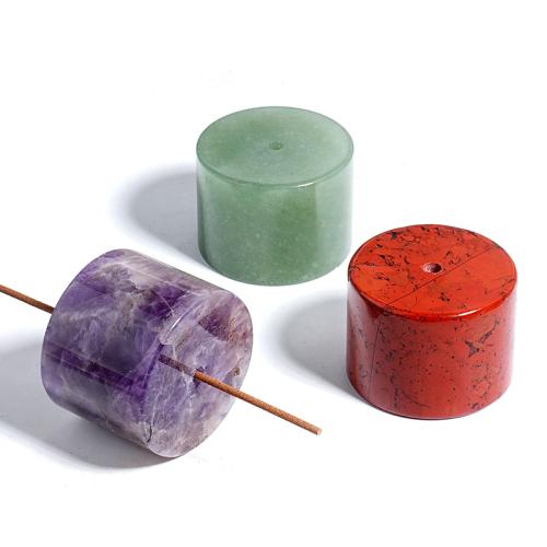Traditional Incense Seat, Gemstone, Column, DIY 