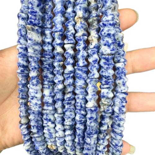 Single Gemstone Beads, Bamboo, polished, DIY & twist Approx 