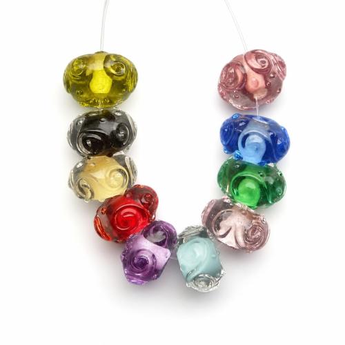 Raffinée de bijoux en perles, chalumeau, rondelle, plus de couleurs à choisir Environ 3.5mm, Vendu par PC