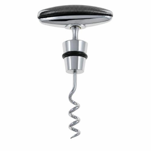 Lampwork Wine Corkscrew, with Zinc Alloy, silver foil 